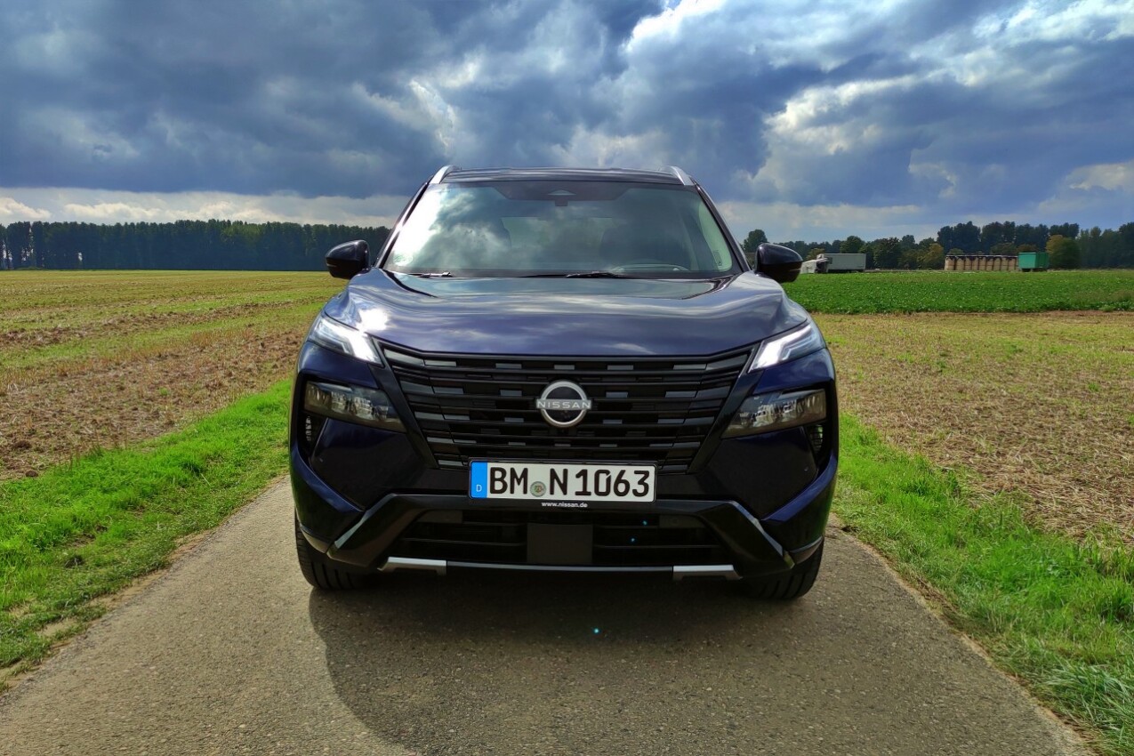 Nissan X-Trail Facelift Front