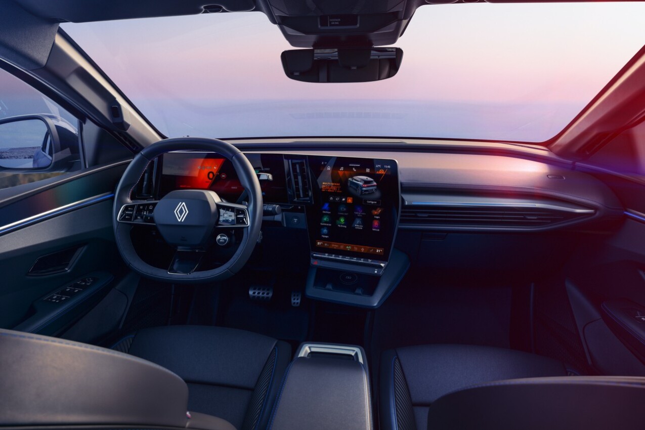 Renault Megane E-Tech elektrisch Instrumententafel
