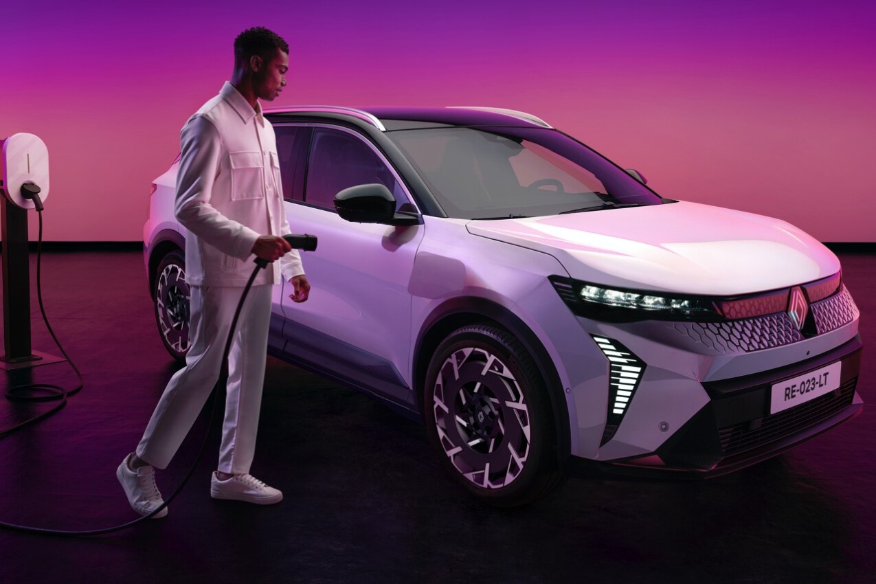 Renault Secenic E-Tech elektrisch 2027 Aufladen