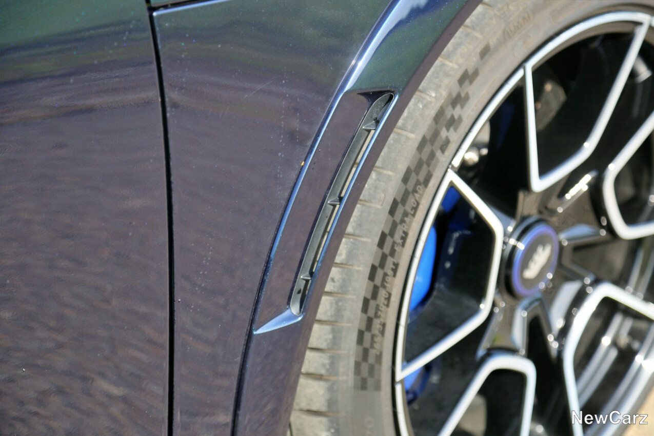 Lucid Air Sapphire Radhausentlüftung