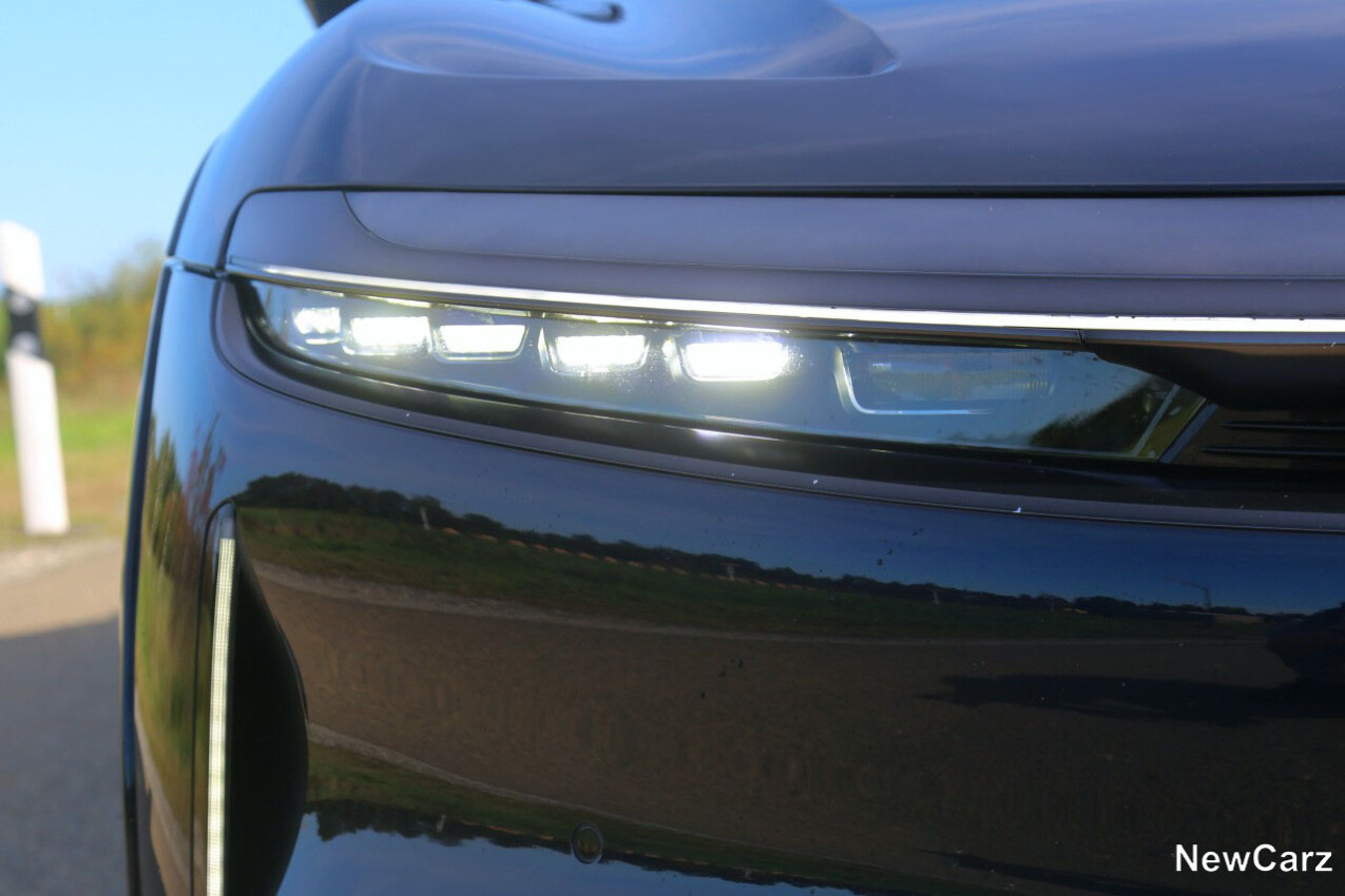 Lucid Air Sapphire Scheinwerfer