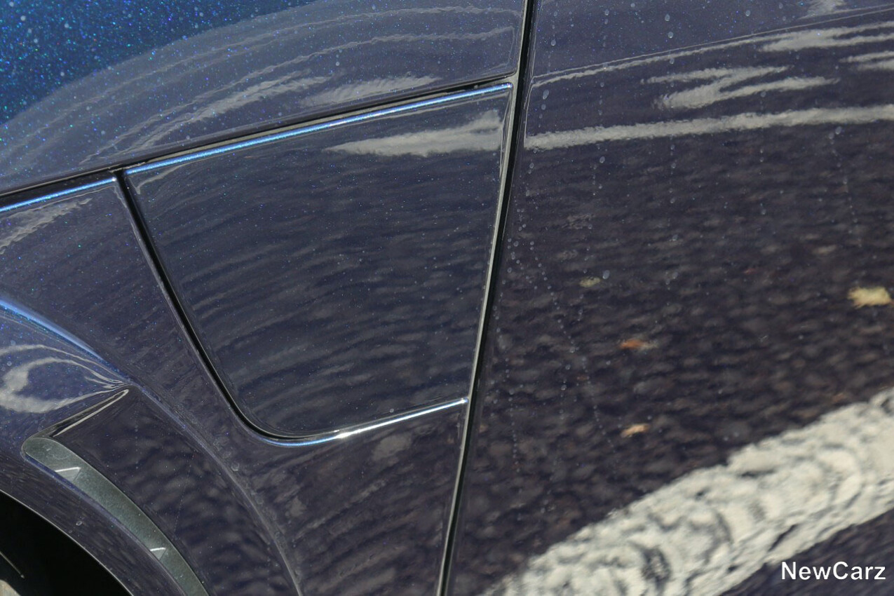 Lucid Air Sapphire Ladeklappe geschlossen