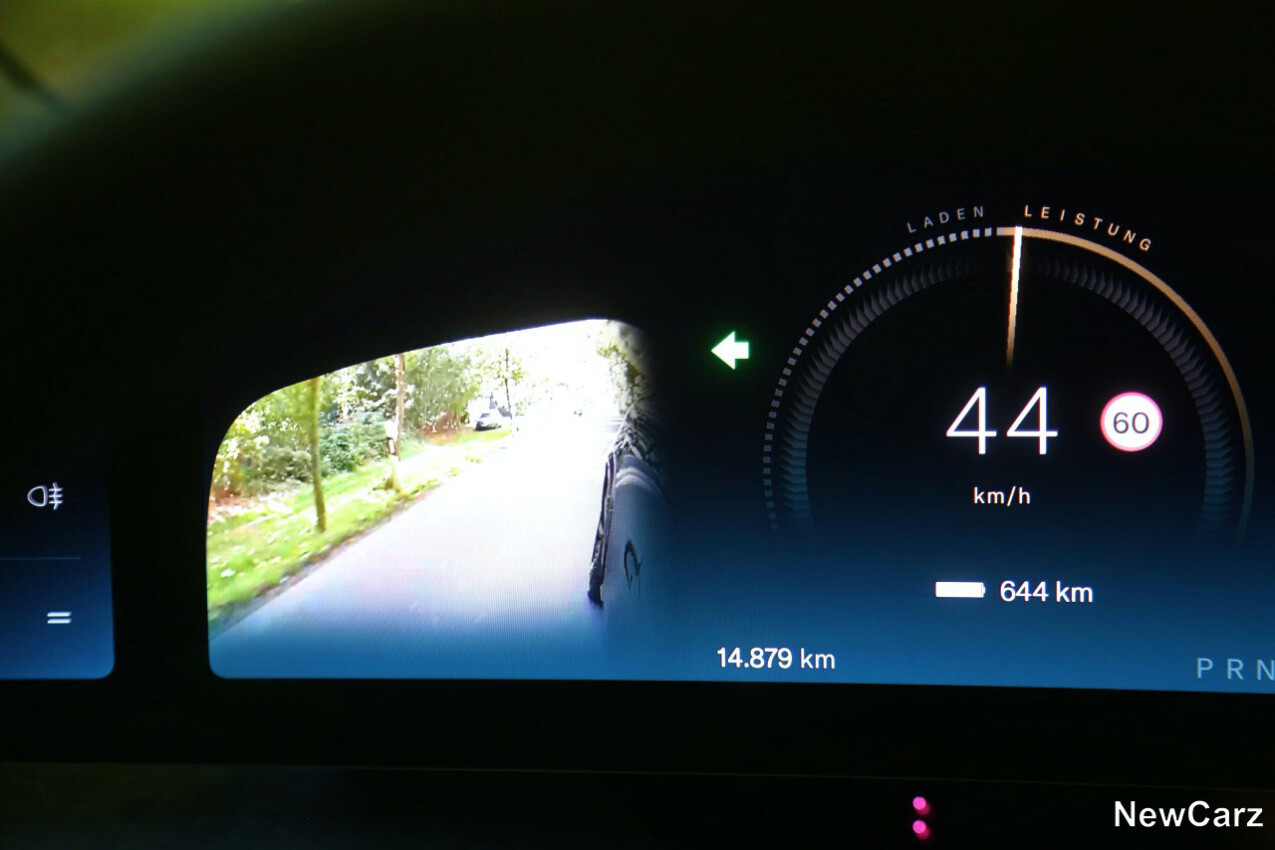 Lucid Air Sapphire Totwinkel-Kamera