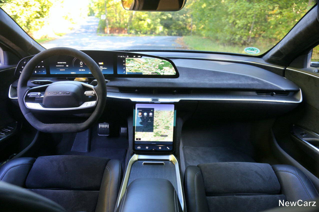 Lucid Air Sapphire Instrumententafel