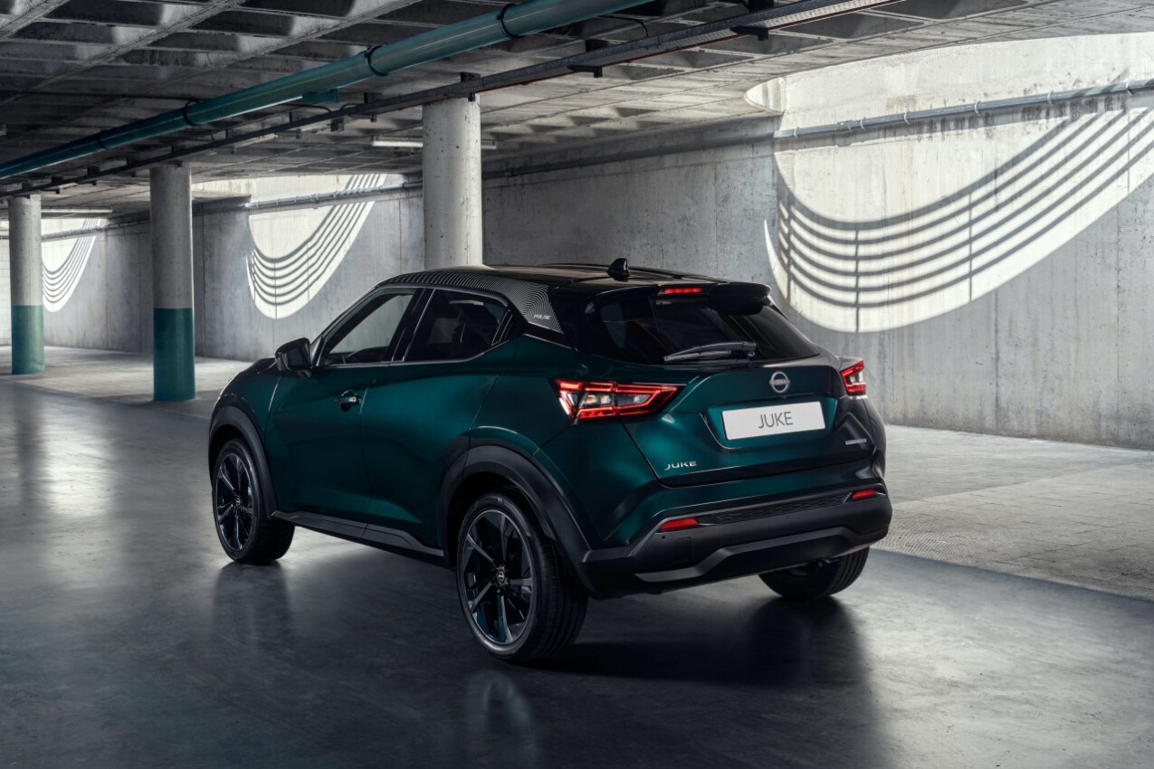 Nissan Juke Pulse schräg hinten