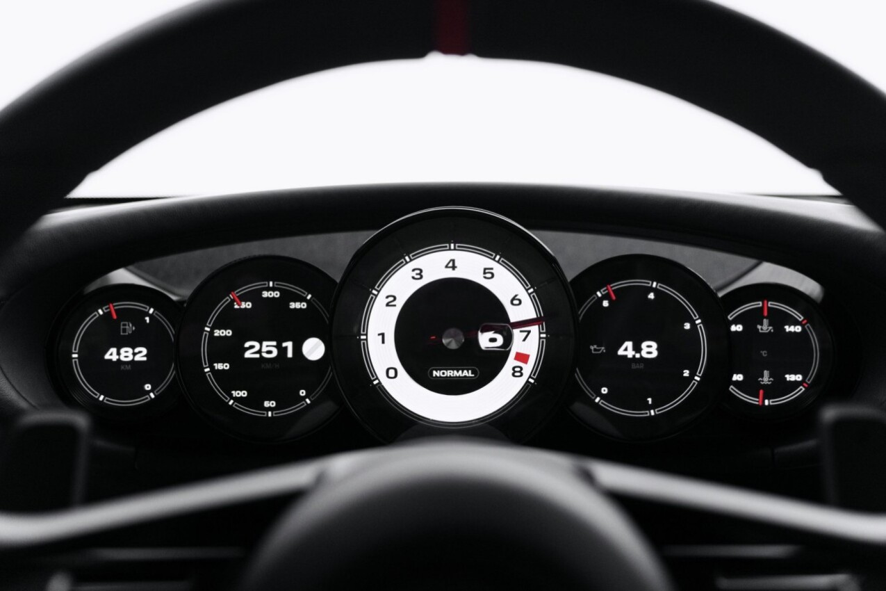 Porsche Mission S Cockpit-Display
