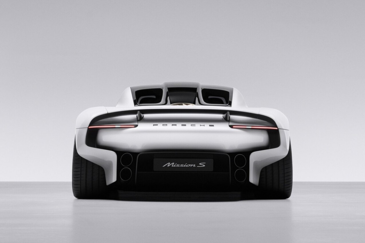 Porsche Mission S Heck